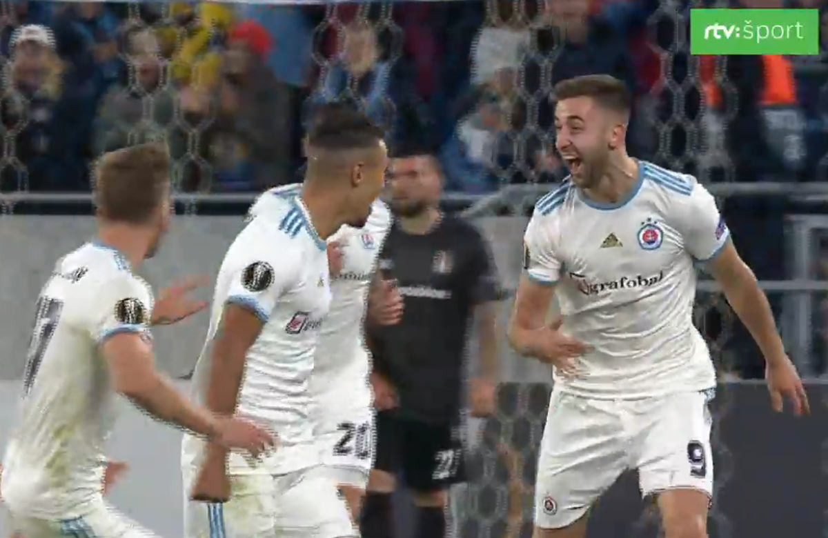 Slovan Bratislava zdolal v krásnom zápase Besiktas Istanbul 4:2 (VIDEO)