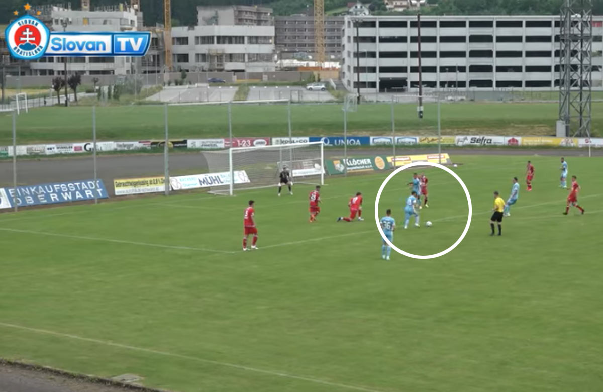 Výstavný gól Slovana v prípravnom zápase (VIDEO)