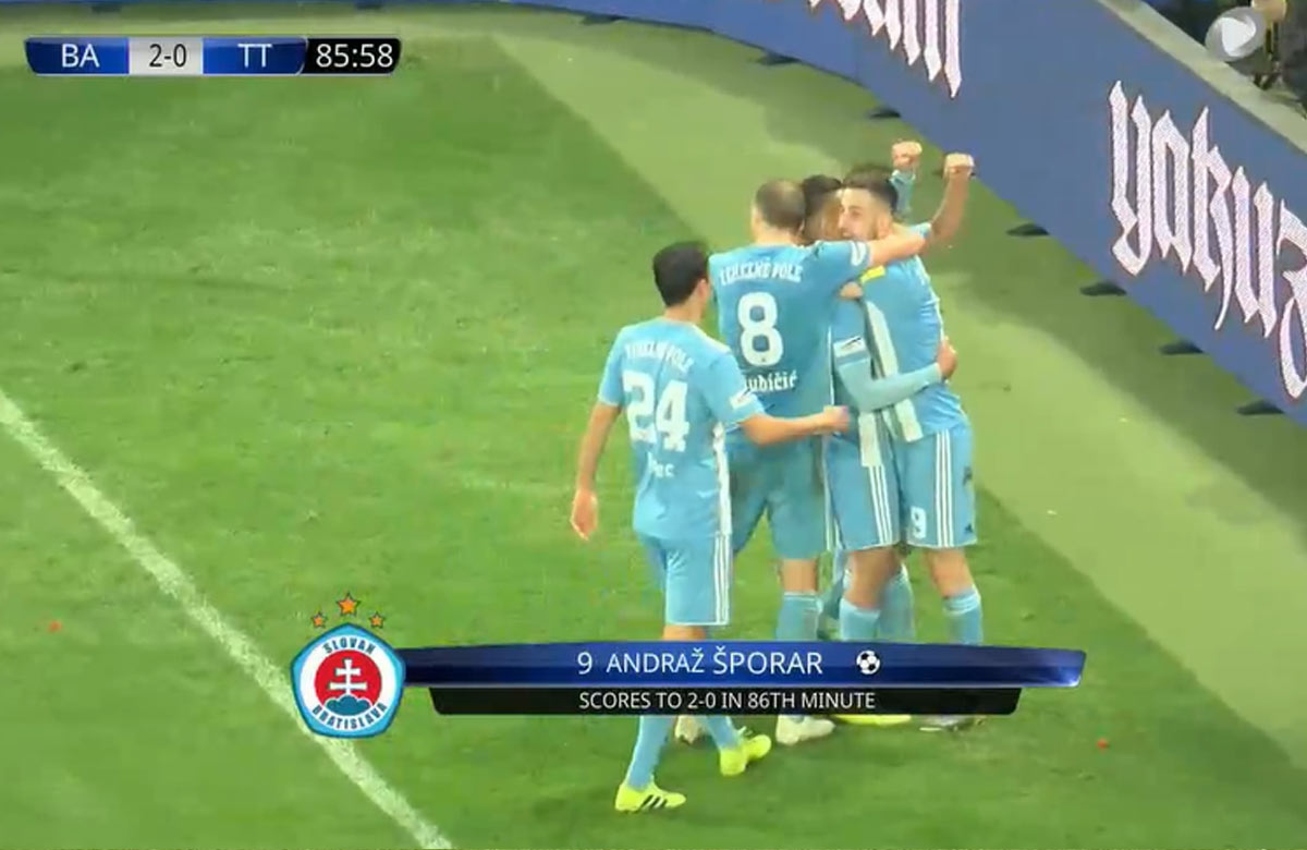 Slovan na novom štadióne zdolal Spartak Trnava (VIDEO)