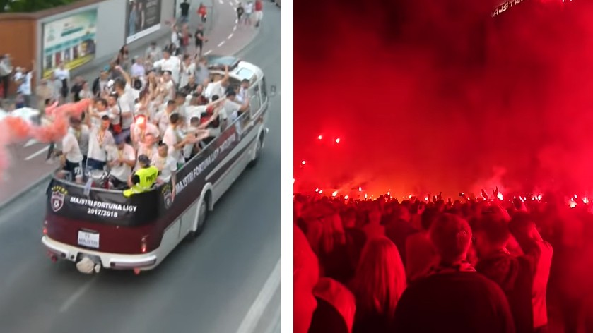 Spartak Trnava ako nový Majster Slovenska: Pozrite si najlepšie zábery z epických osláv! (VIDEO)