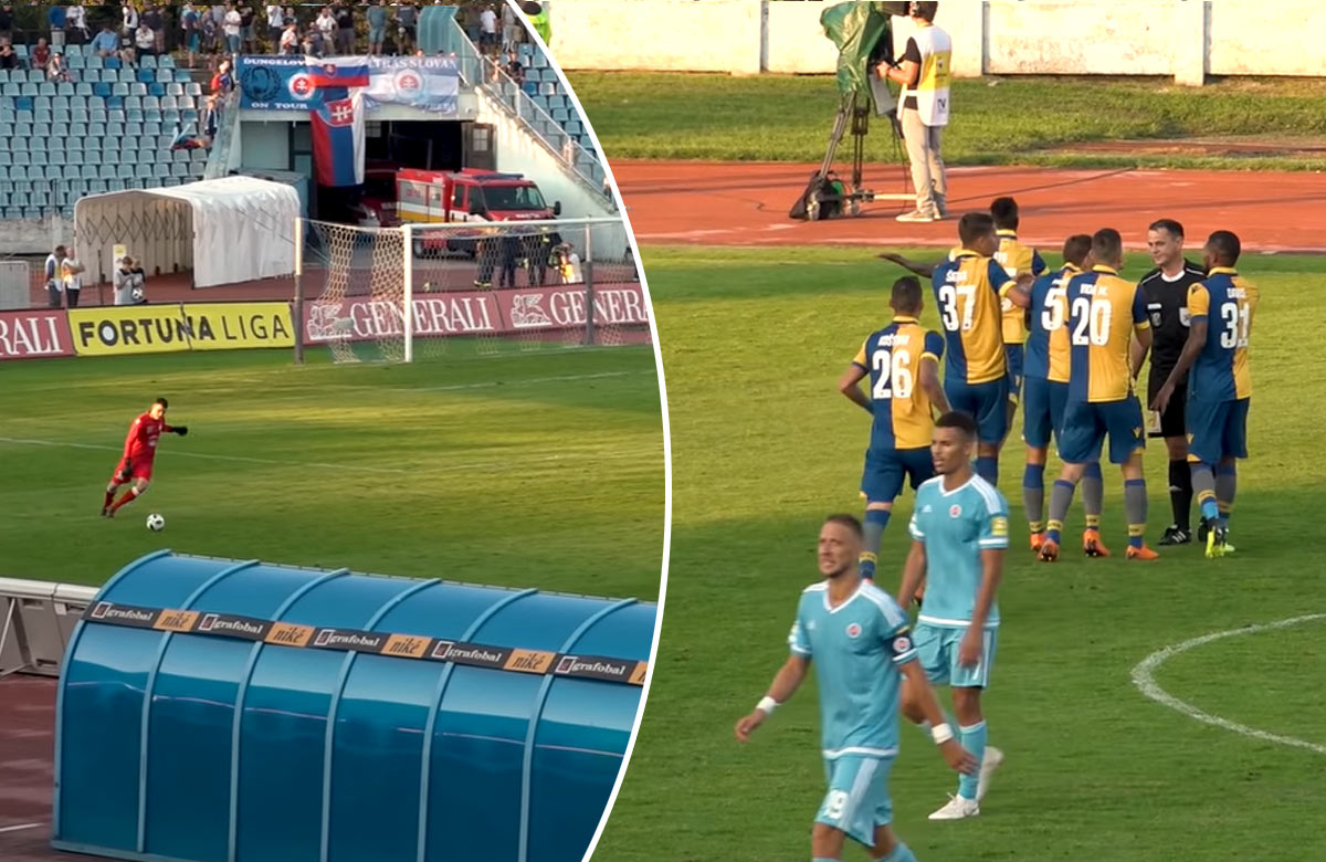 Uznal rozhodca kuriózny rozhodujúci gól Slovana proti Dunajskej Strede správne? (VIDEO)