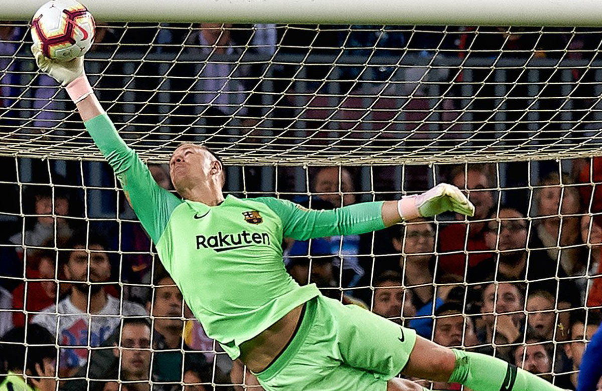 Ter Stegen a jeho famózne zákroky v zápase so Sevillou (VIDEO)