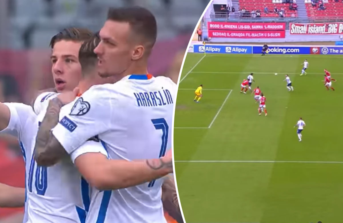 VIDEO: Suslov, Strelec, Rusnák. Krásny gól Slovenska proti Malte