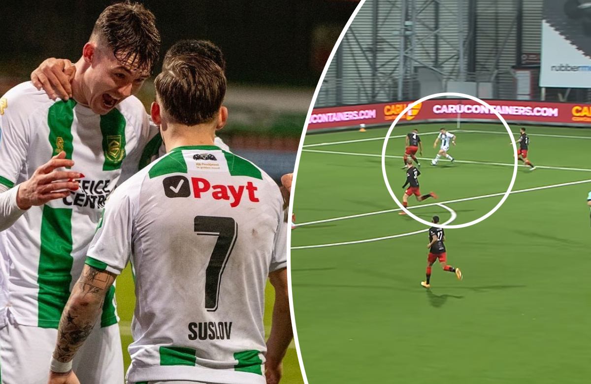 VIDEO: Parádna asistencia Suslova na postupový gól Groningenu