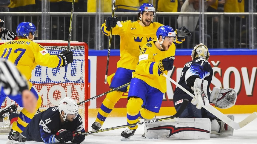 Švédsko deklasovalo USA 6:0 a postúpilo do finále MS 2018 (VIDEO)