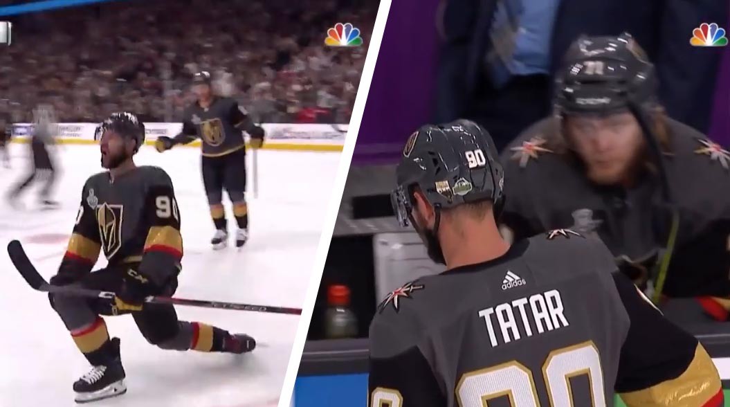 Tomáš Tatar strelil vo finále Stanley Cupu gól. Pripísali ho však jeho spoluhráčovi! (VIDEO)