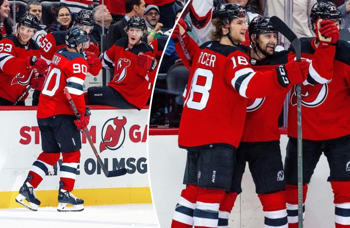 VIDEO: Prvý gól Tomáša Tatara v drese New Jersey Devils