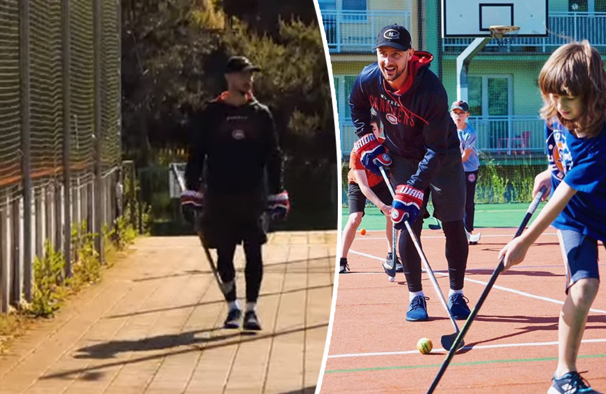 Tomáš Tatar nezabudol na miesto, kde začínal s hokejom (VIDEO)