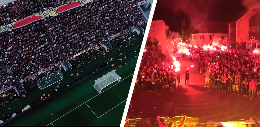 Ultras Spartak Trnava zverejnil exkluzívne zábery z majstrovských osláv! (VIDEO)