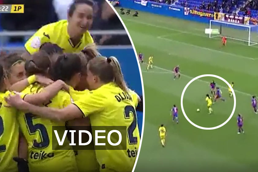 18-ročná Futbalistka Villarrealu strelila Barcelone famózny gól
