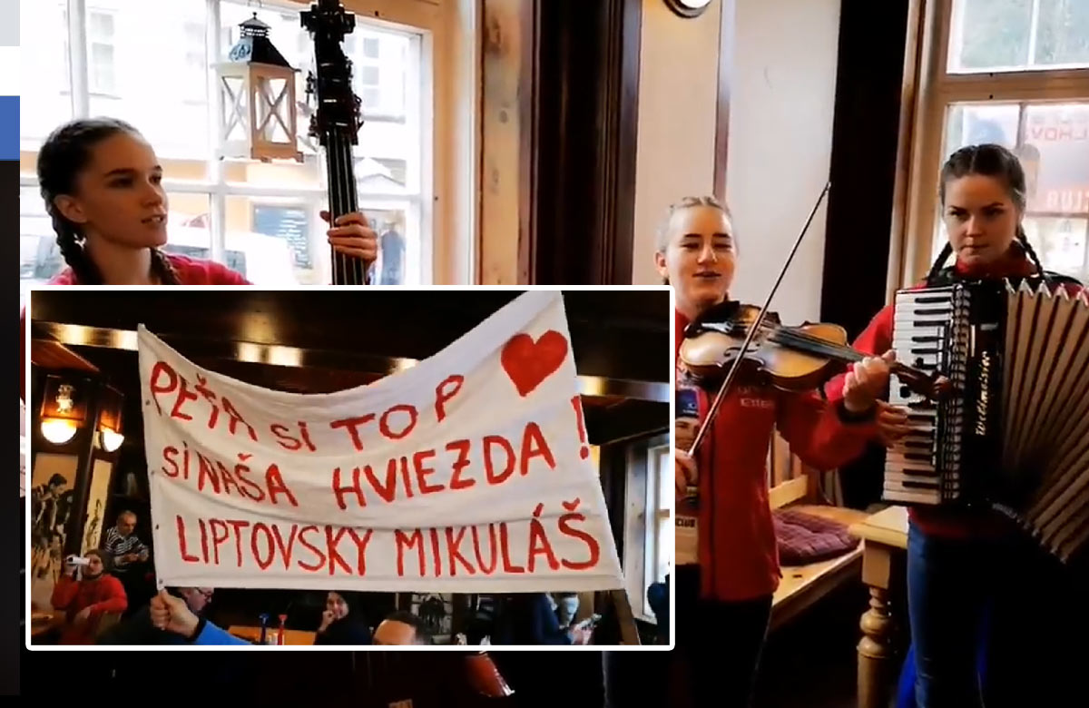 Takto sa fandí Petre Vlhovej v Špindlerovom Mlyne! (VIDEO)