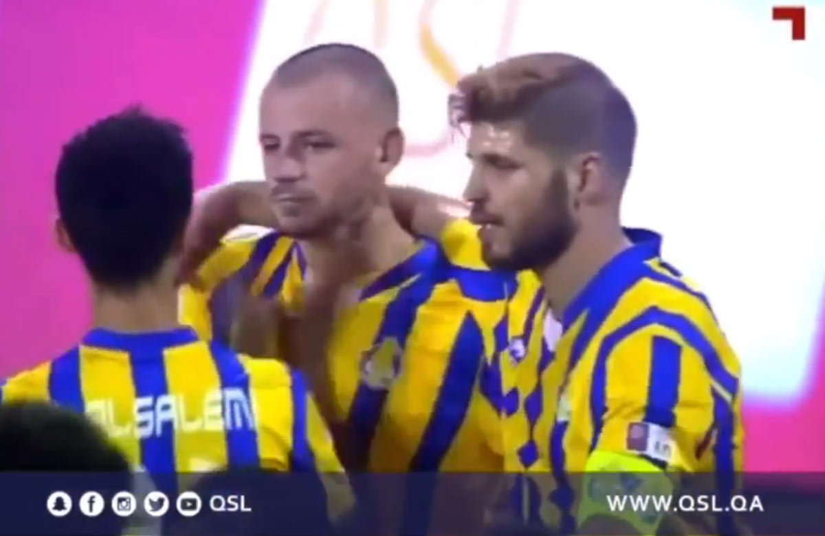Vlado Weiss strelil v Katare ďalší gól. Príliš nadšený však pri oslave nebol! (VIDEO)