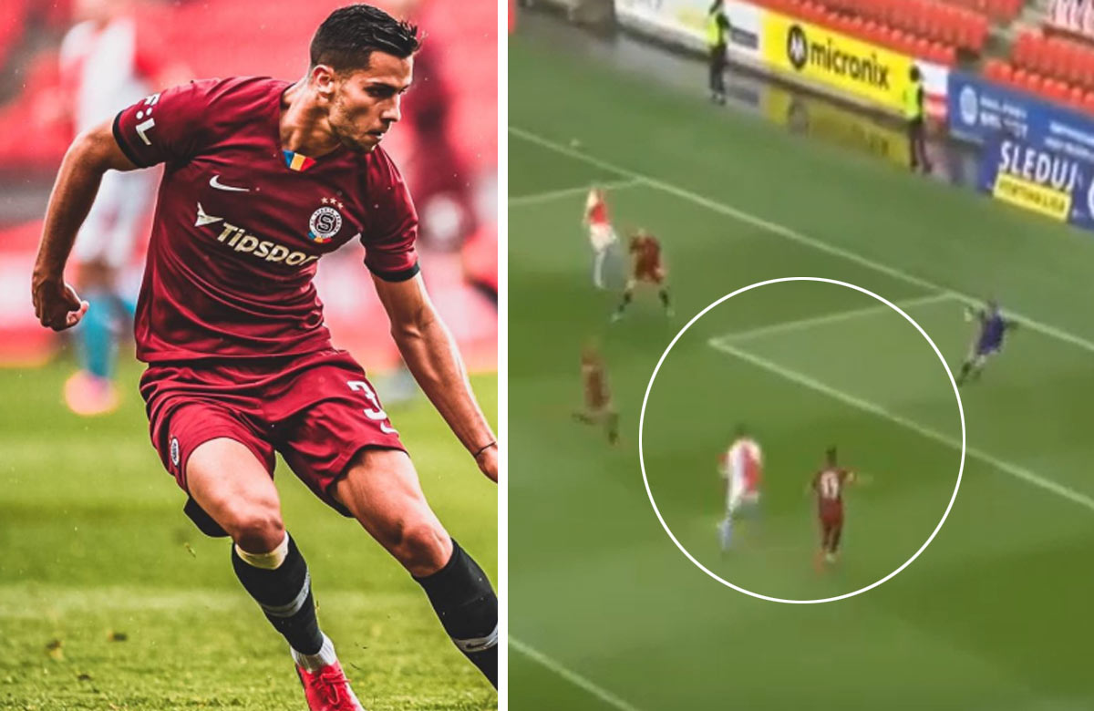 Dávid Hancko a jeho parádny obranný zákrok v derby so Slaviou (VIDEO)