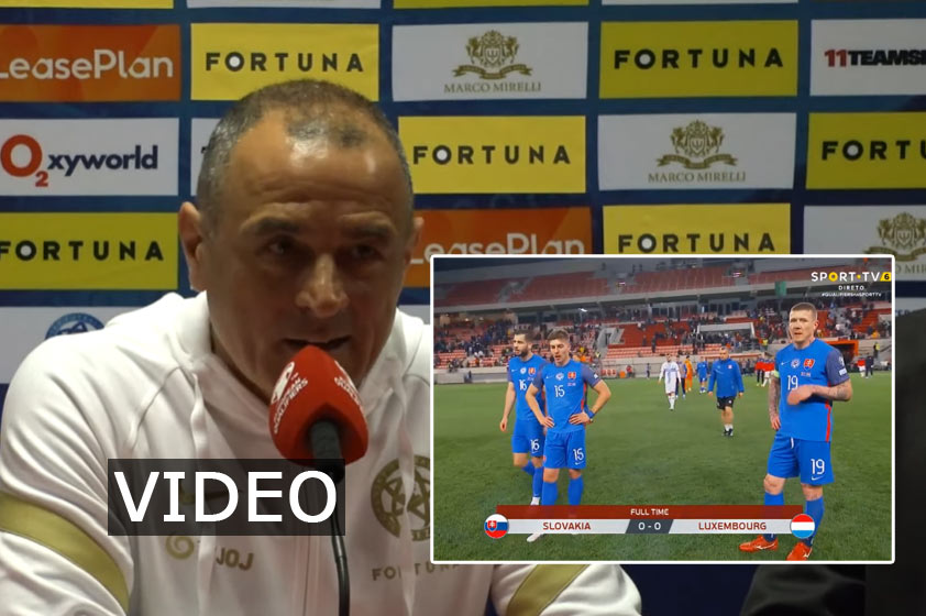 Tréner Francesco Calzona hodnotí zápas s Luxemburskom: Som spokojný, toto je správna cesta