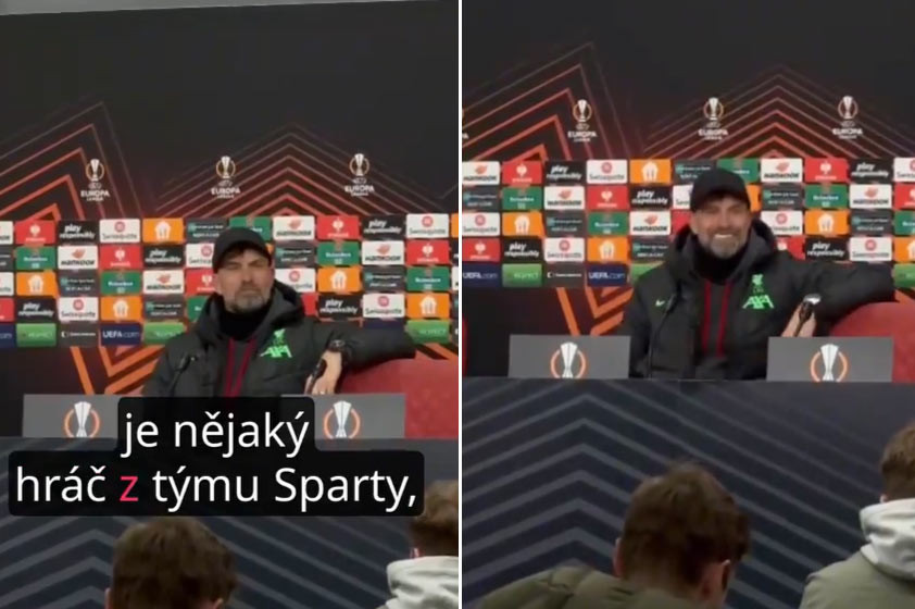 Ktorého hráča Sparty by si Jürgen Klopp zobral so sebou? Tréner Liverpoolu pobavil odpoveďou