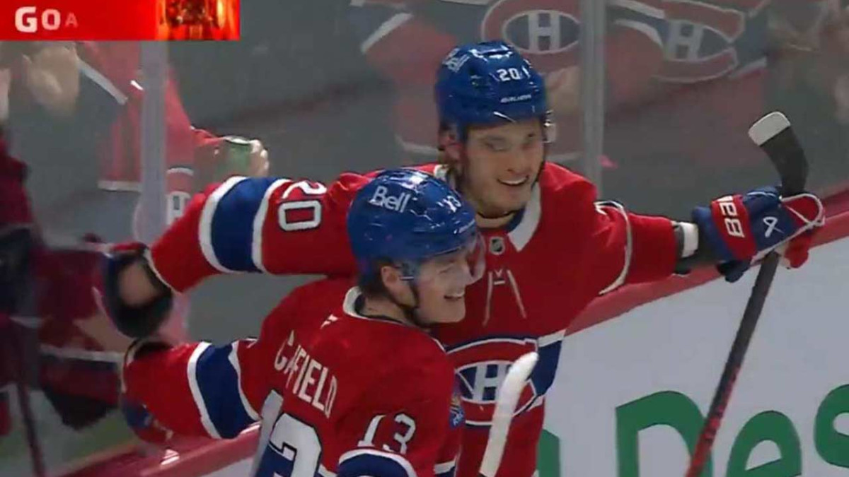 Juraj Slafkovský strelil 50. gól v NHL, doplnil Hossu s Gáboríkom