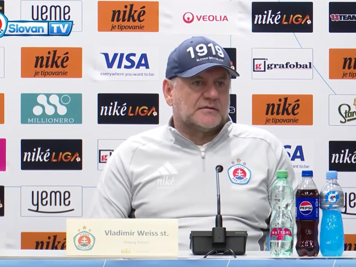 Vladimír Weiss st. po prehre s FC Košice: Veľa čiernych chlapcov, potom sa to motá krížom-krážom