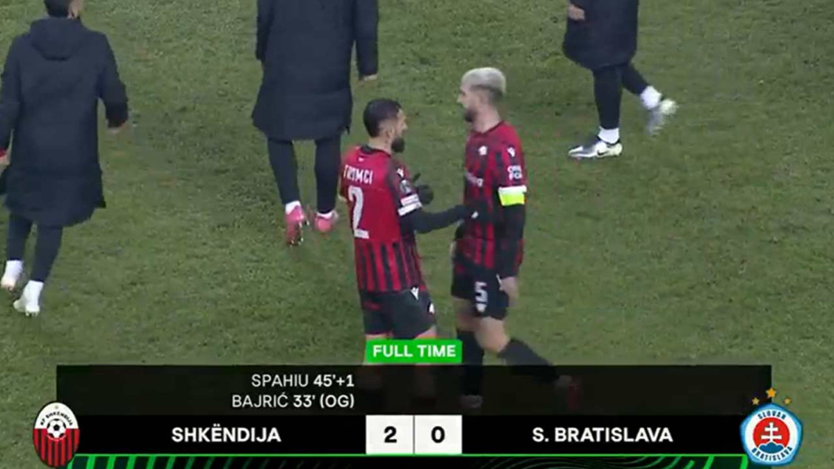 Slovan Bratislava prehral s FK Škendija. Belasí sa v Skopje nezmohli ani na gól