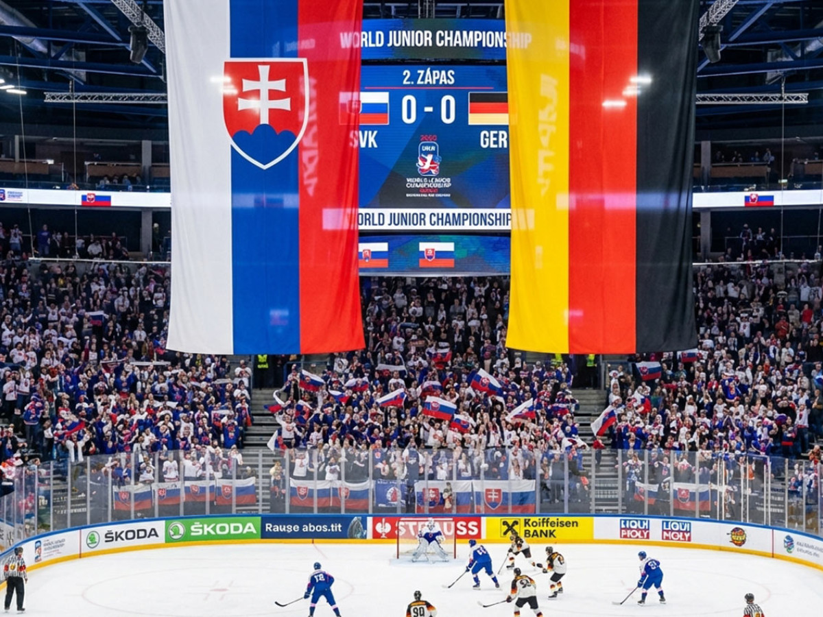 Slovensko U20 – Nemecko U20: Kľúčový duel MS v hokeji do 20 rokov. Predikcia a kde sledovať zápas live?
