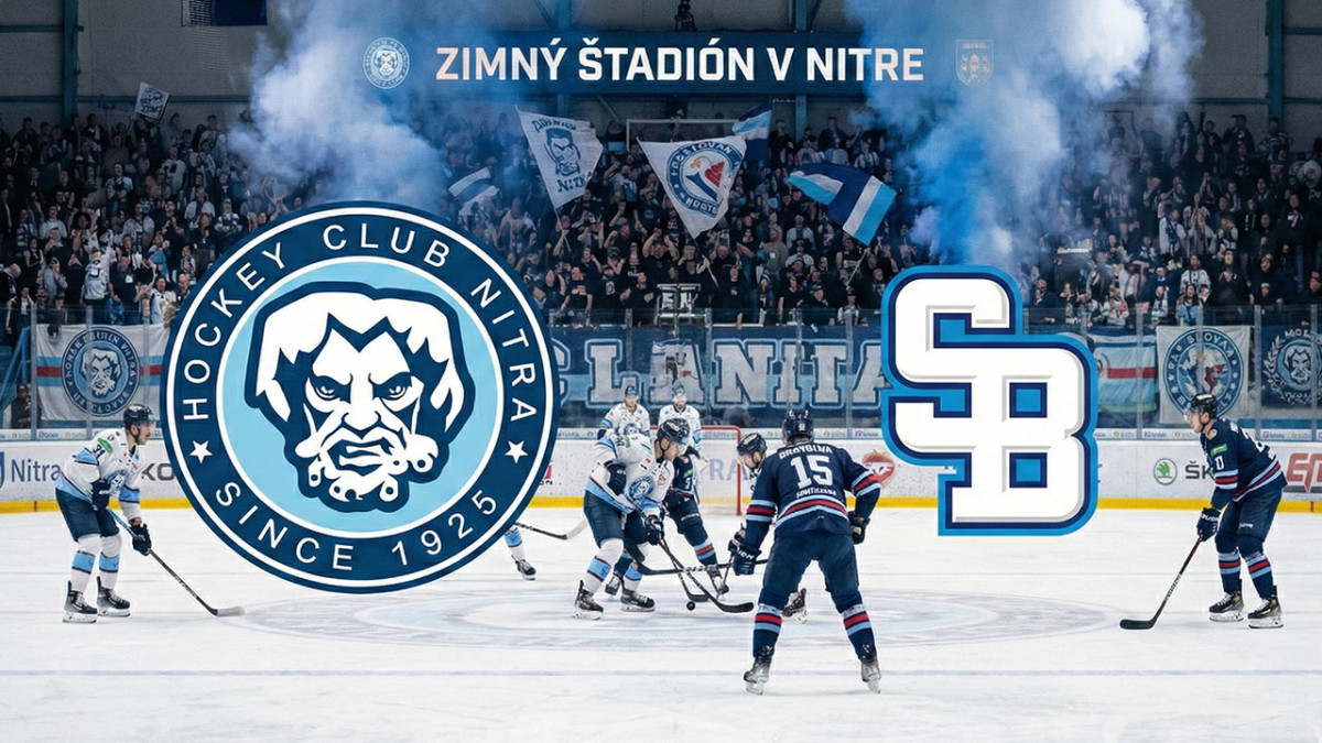 HK Nitra – HC Slovan Bratislava: Šláger 34. kola Tipsport ligy a súboj prvého s druhým (Live, predikcia, TV prenos)