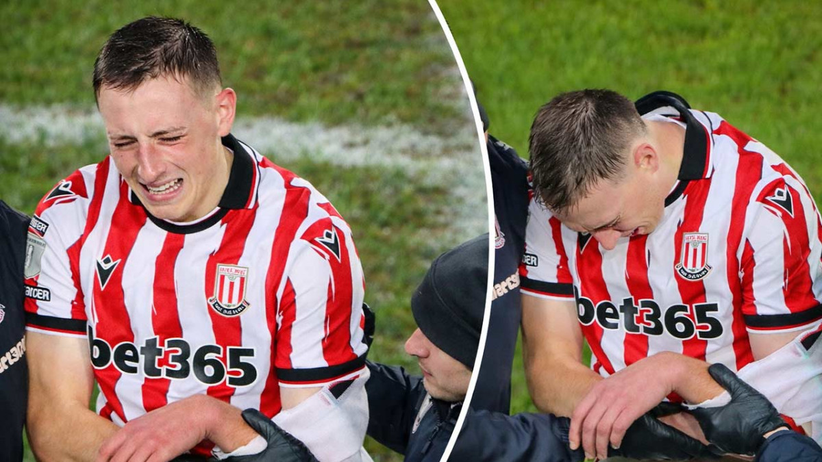 Radosť vystriedali slzy. Boženík rozhodol o výhre Stoke, no vážne sa zranil