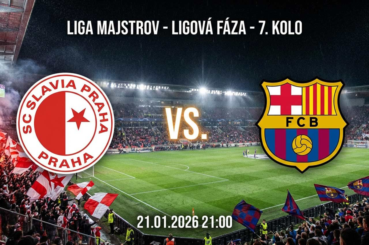 Slavia Praha vs. FC Barcelona: Kde sledovať Ligu majstrov? (Live prenos, TV, predikcia)