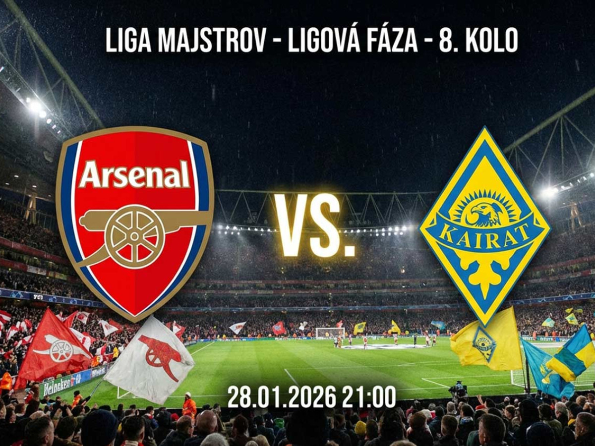 Arsenal – Kajrat Almaty: Súboj prvého s posledným (Livestream, analýza)