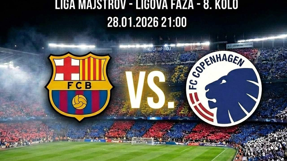 FC Barcelona – FC Kodaň: Boj o Top 8 vs. nádej na play-off. Kde sledovať live?