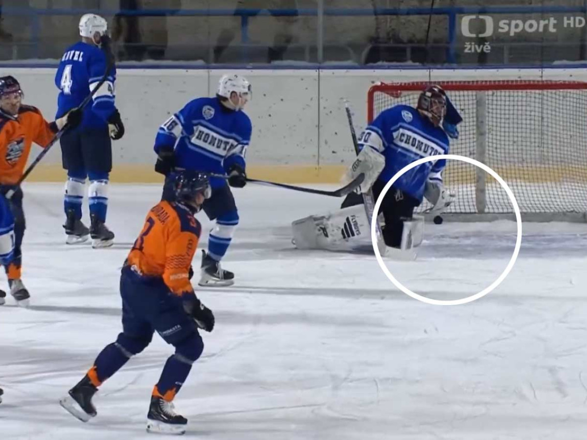 Brmbolec v sieti namiesto puku! Český Winter Classic priniesol svetový unikát, rozhodcovia neverili vlastným očiam