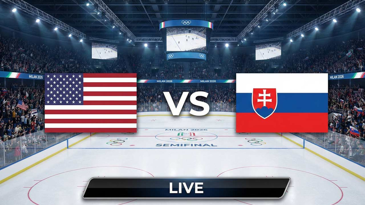 LIVE: USA - Slovensko / Semifinále ZOH 2026 (online prenos)