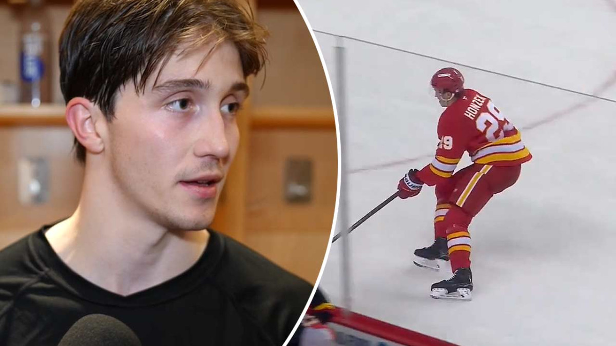 Rýchle zotavenie slovenského talentu: Honzek už zarezáva na ľade, pustí ho Calgary na MS?