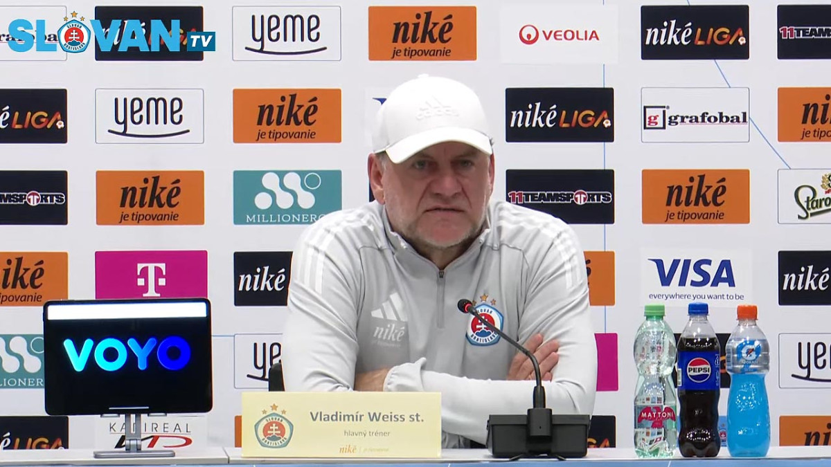 Totálna fraška! Tréner Weiss po prehre zúril kvôli trestu pre Tigrana, za výsledky však berie plnú zodpovednosť