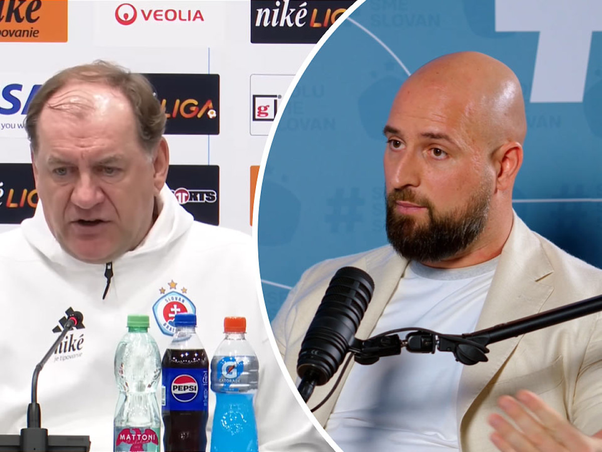 Zemetrasenie v Slovane: Kmotrík ml. ostro reaguje na Weissa a odmieta, že by v klube niekto pracoval proti trénerovi
