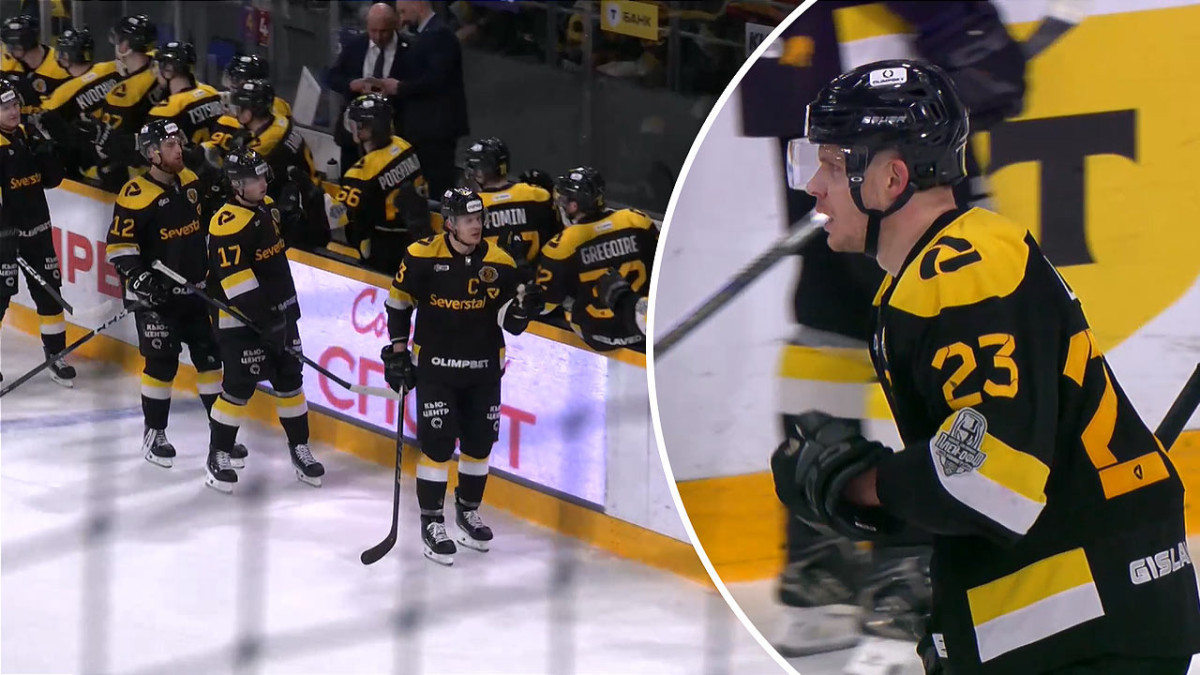 Parádny zásah Adama Lišku v play-off KHL: Kapitán Čerepovca to trafil famózne