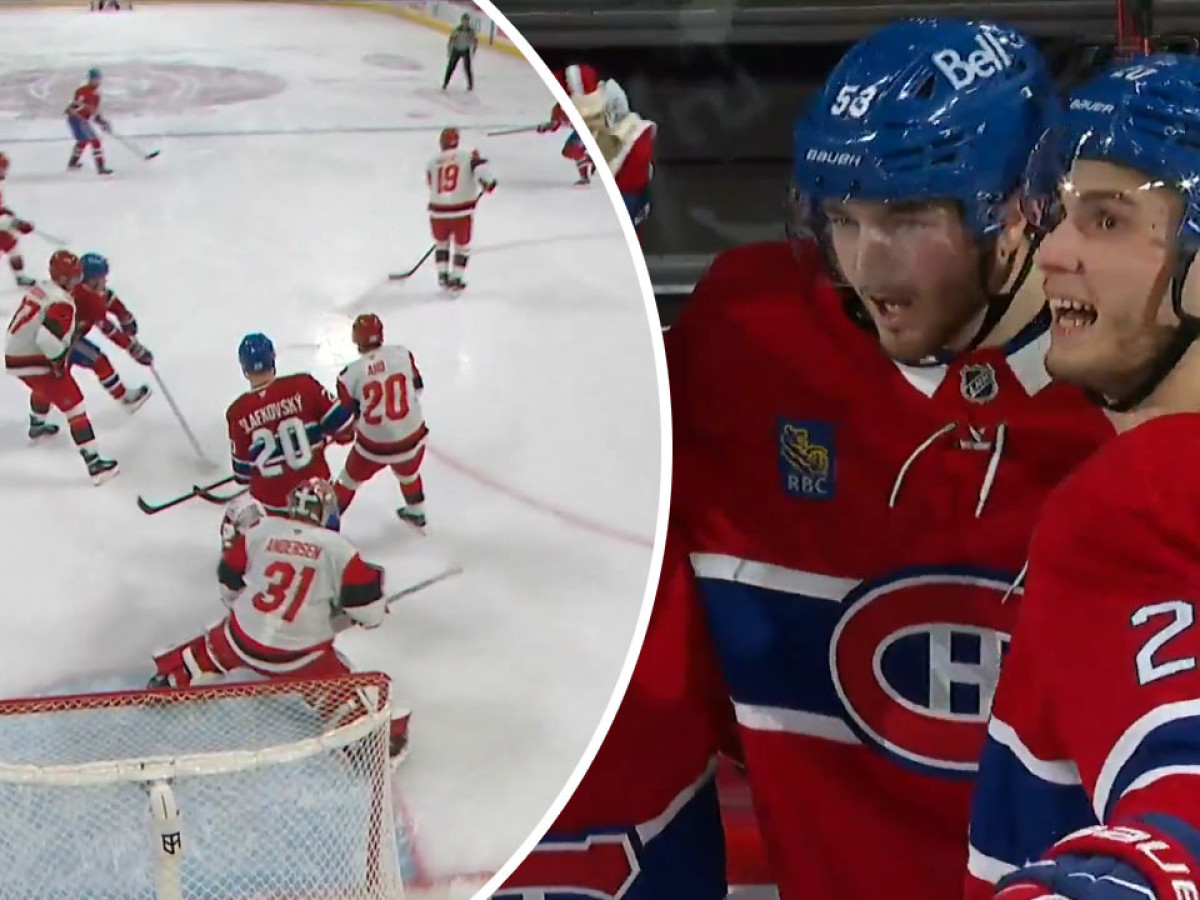Juraj Slafkovský hrdinom Montrealu! Gólom a asistenciou zariadil skvelý obrat proti Caroline
