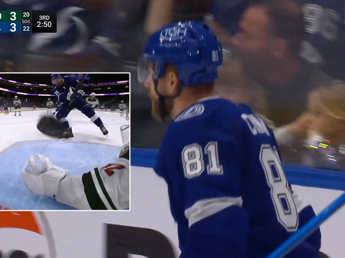 Erik Černák hrdinom Tampy! Tri minúty pred koncom rozhodol o výhre, jeho strela rozbila kameru