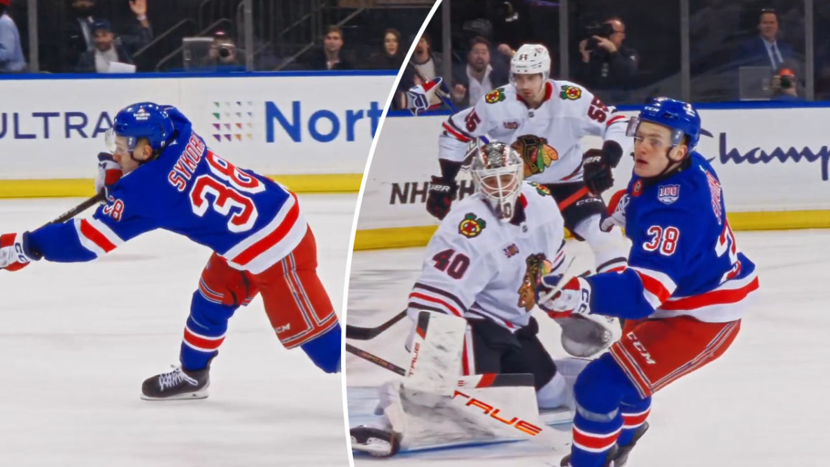 Adam Sýkora strelil prvý gól v NHL! Presadil sa hneď v druhom zápase za Rangers