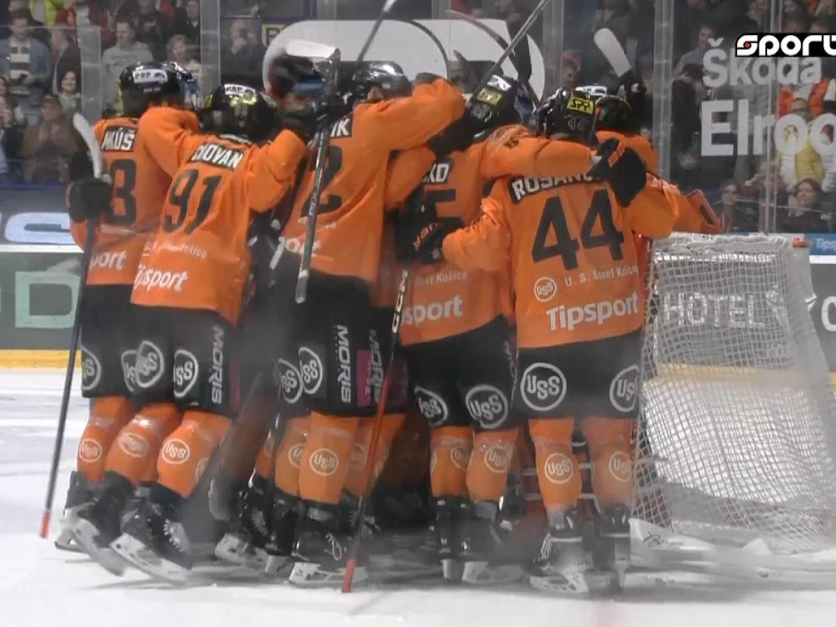 Dokonalý obrat Košíc! Oceliari zmazali manko 1:3 na zápasy a po výhre 3:1 v siedmom dueli postupujú