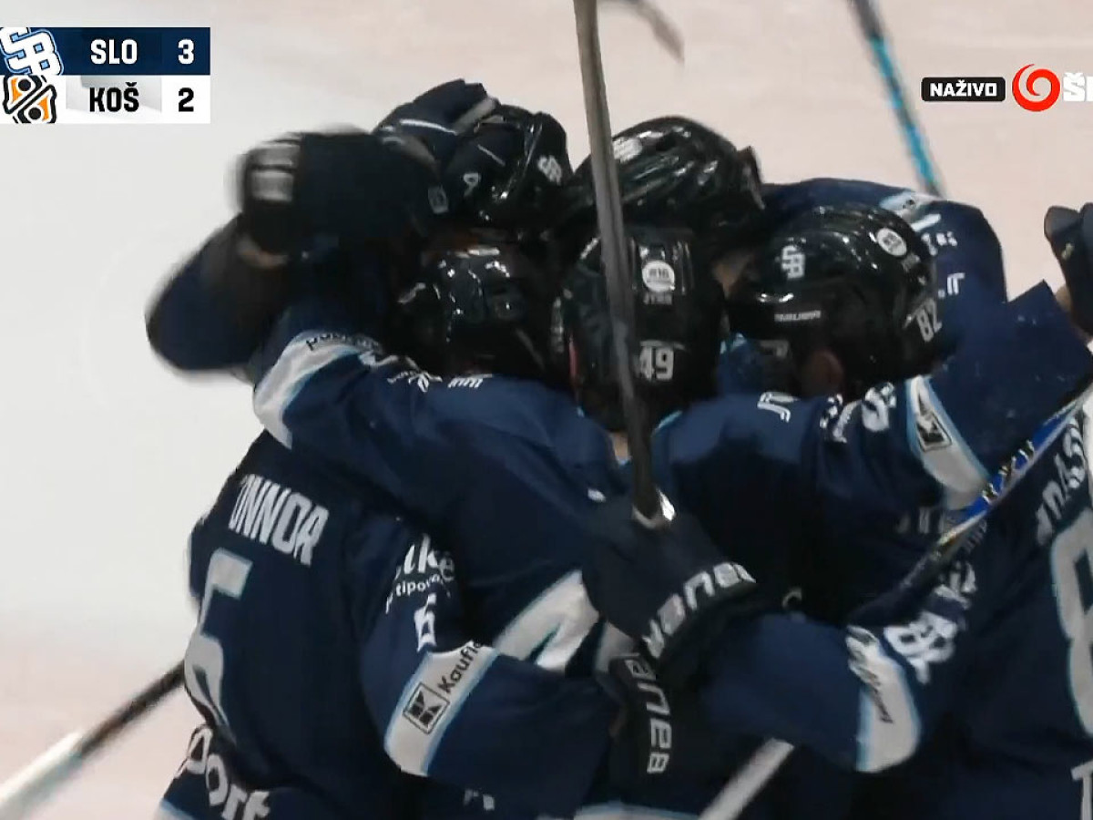 Bakošov úder: Slovan Bratislava v druhom semifinále zdolal Košice a vyrovnal sériu