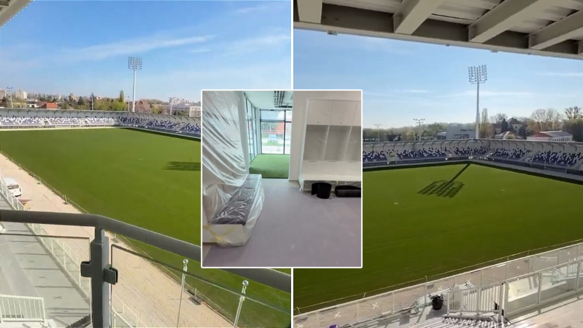 Nový štadión v Komárne sa blíži k dokončeniu: Klub zverejnil najnovšie zábery