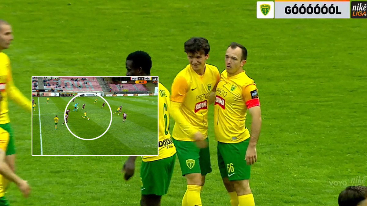 Fantázia v podaní Káčera! Parádnym lobom zo 40 metrov vyšperkoval veľký obrat Žiliny