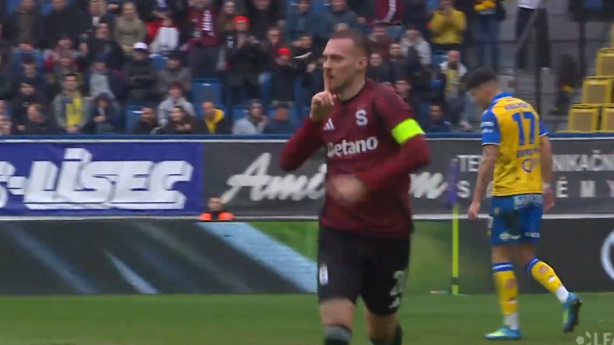 Parádny kúsok Haraslína: Vzal loptu, prešiel obranou a výstavným gólom spasil Spartu