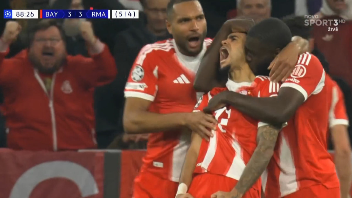 Obrovská dráma v Mníchove: Bayern po sedemgólovej prestrelke s Realom postupuje do semifinále