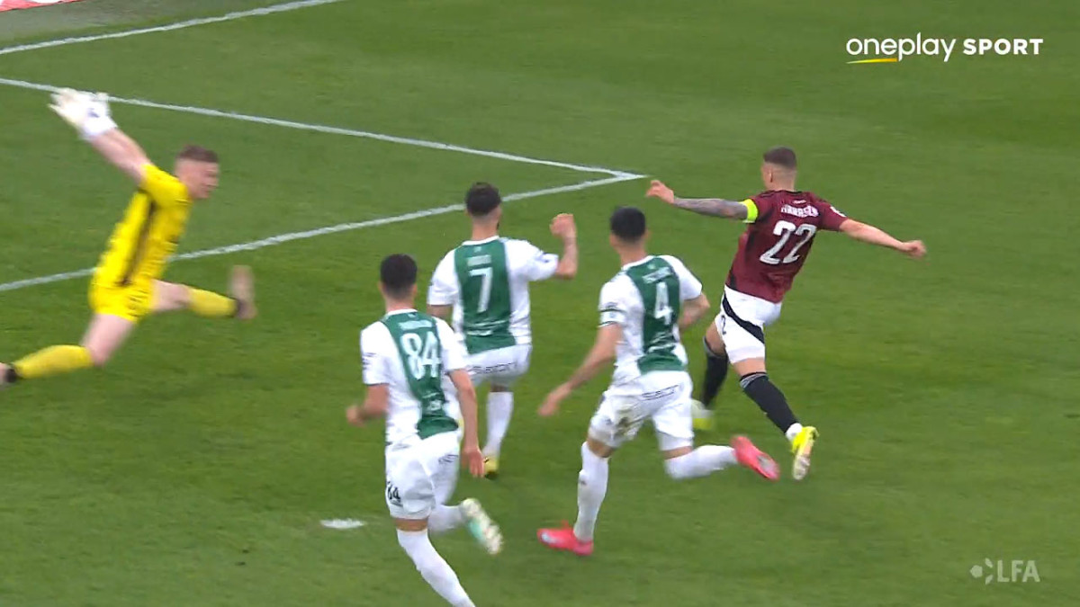 Haraslínova futbalová poézia: Výstavným spracovaním a nádherným gólom rozhodol o triumfe Sparty