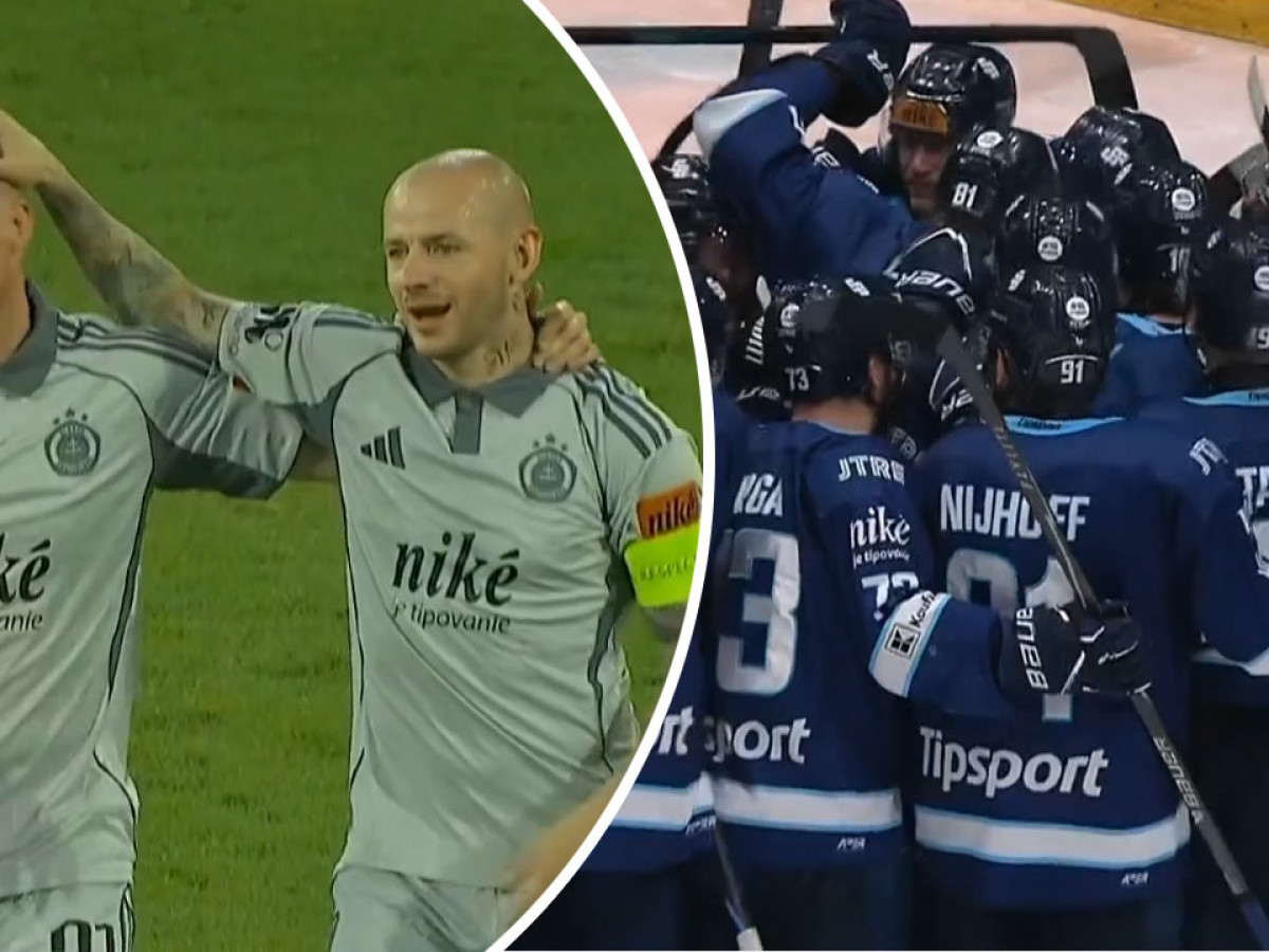Supernedeľa pre Bratislavu: Slovan môže v jeden deň získať hokejový aj futbalový titul
