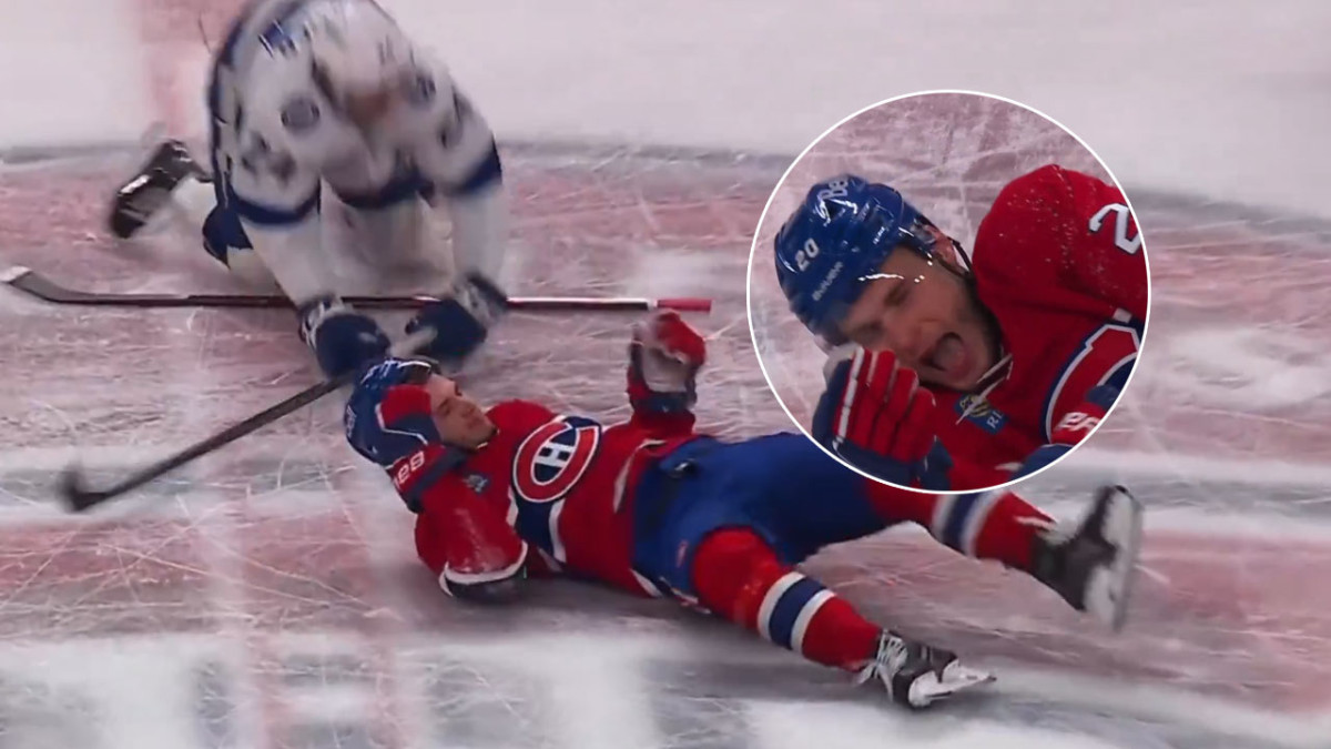 Tvrdý knokaut pre Slafkovského: Po hite zamieril do šatne, Montreal následne prišiel o náskok