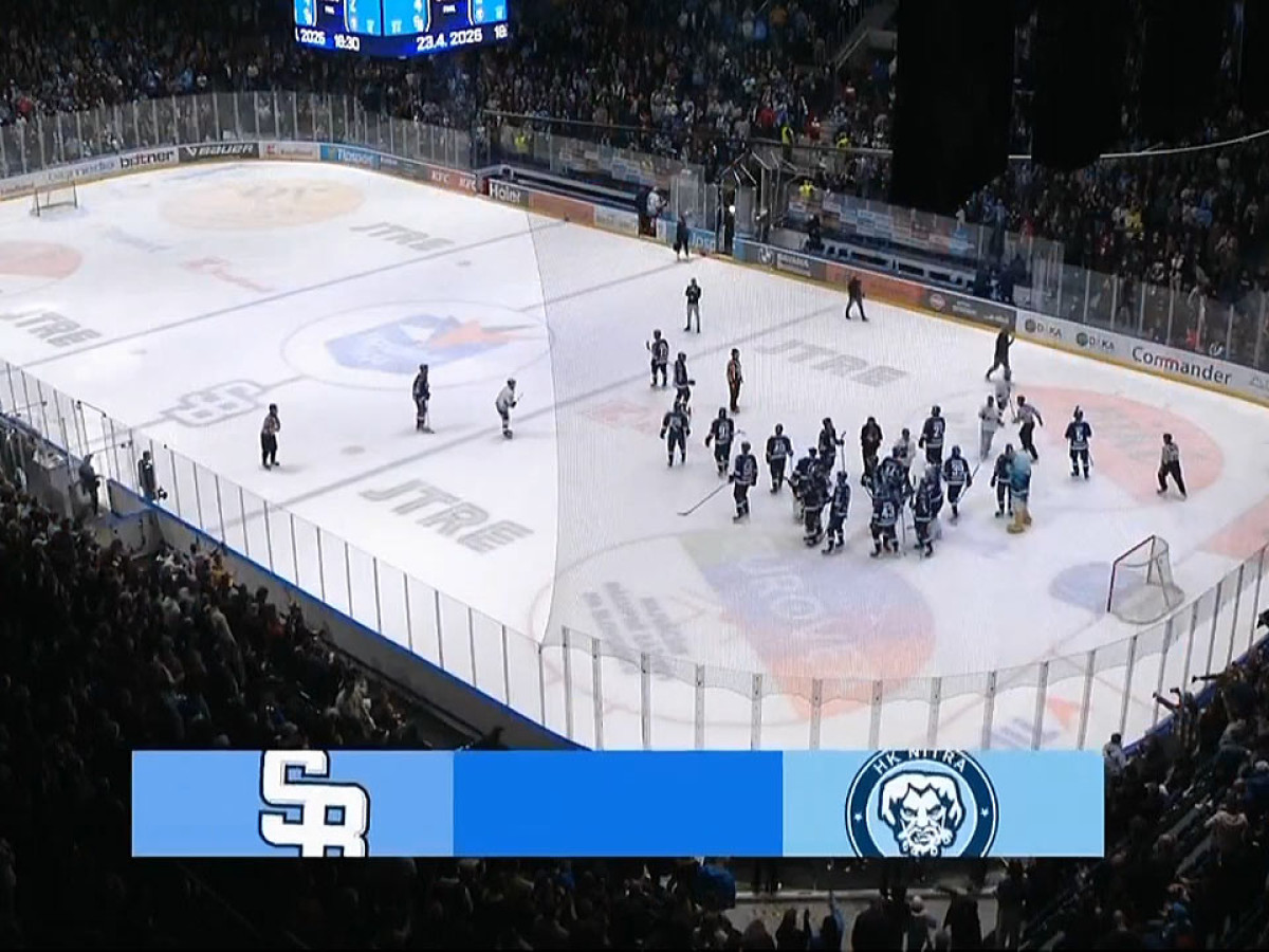 Slovan Bratislava vs. HK Nitra: Tipos Aréna vypredaná za 40 minút, domáci majú druhý mečbal (Livestream,TV prenos, analýza)