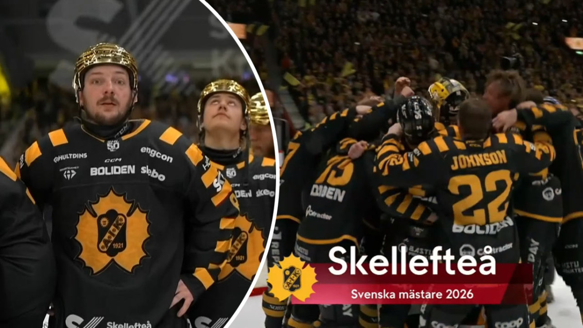 Dvojgólový hrdina Okuliar! Skellefteå oslavuje švédsky titul, Slovák najlepším strelcom play-off