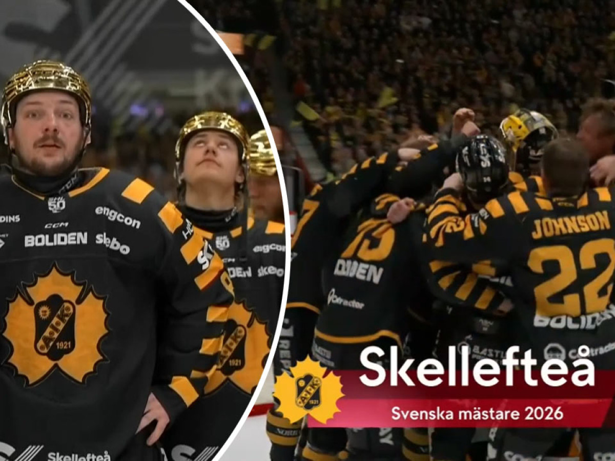 Dvojgólový hrdina Okuliar! Skellefteå oslavuje švédsky titul, Slovák najlepším strelcom play-off