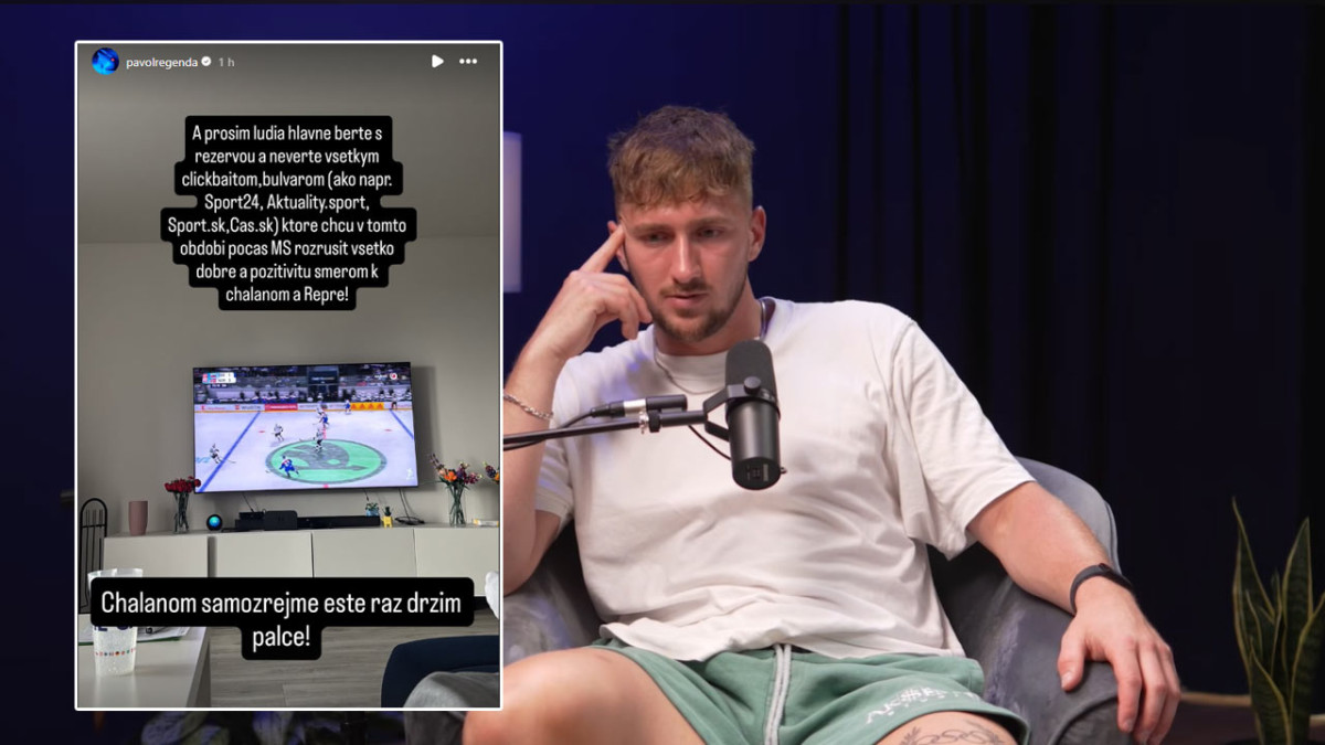 Regenda to už nevydržal a poslal médiám ostrý odkaz: Neútočím na náš hokej, fandite chalanom!